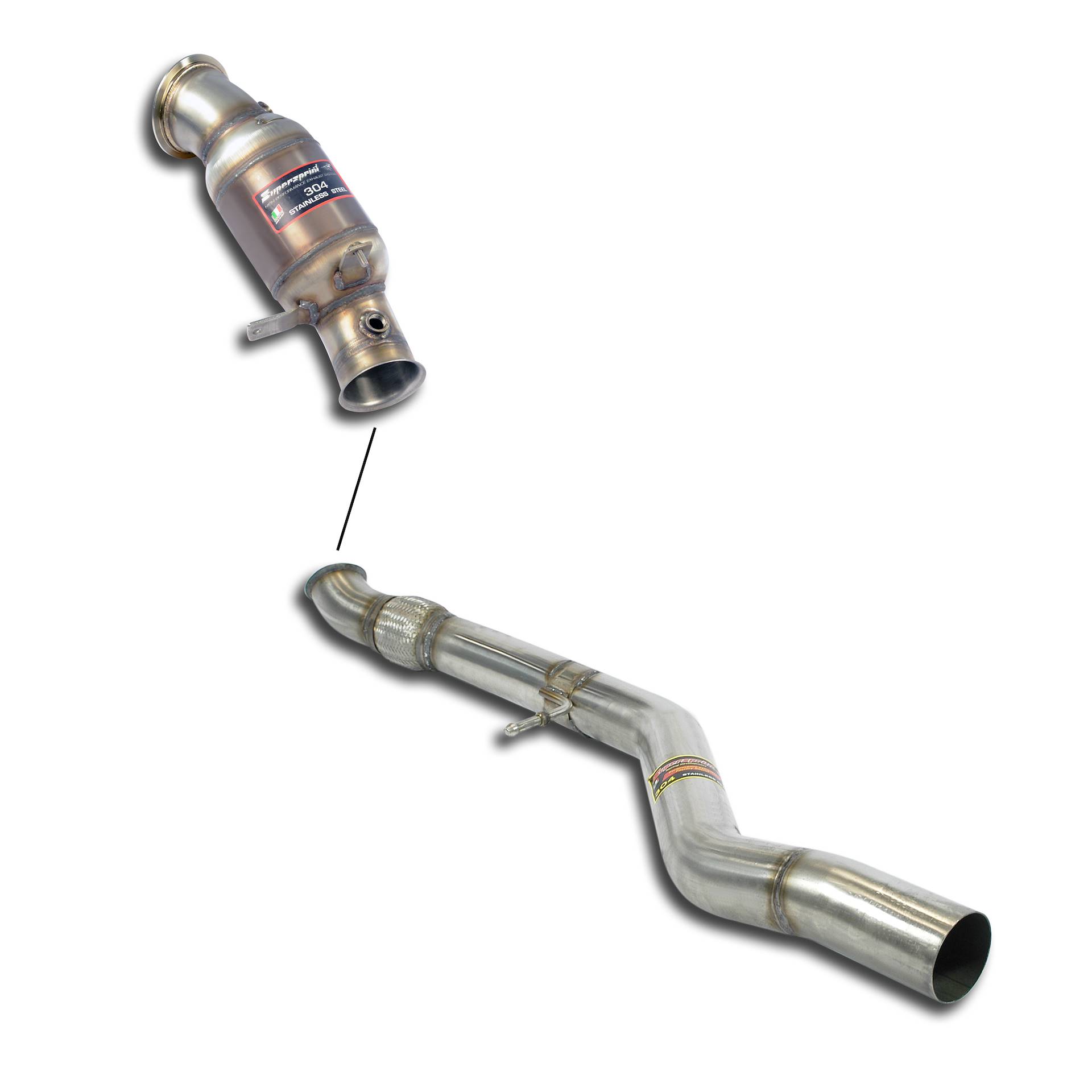 Sport performance pack for OEM Cat-back / M Performance kit